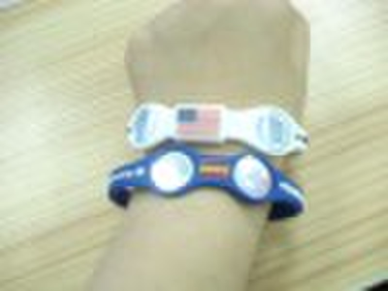 Hot Sell Silicon bangle fashion bracelet (OEM1221)