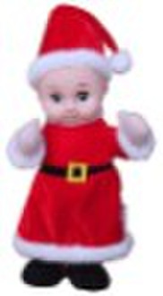 Electrical christmas plush toy/stuffed plush toy