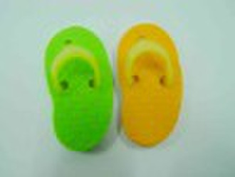 slipper shaped eraser