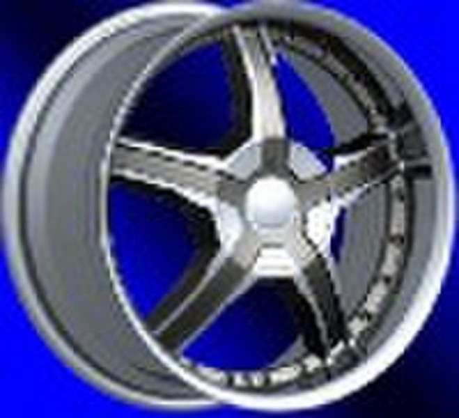 chrome alloy wheel