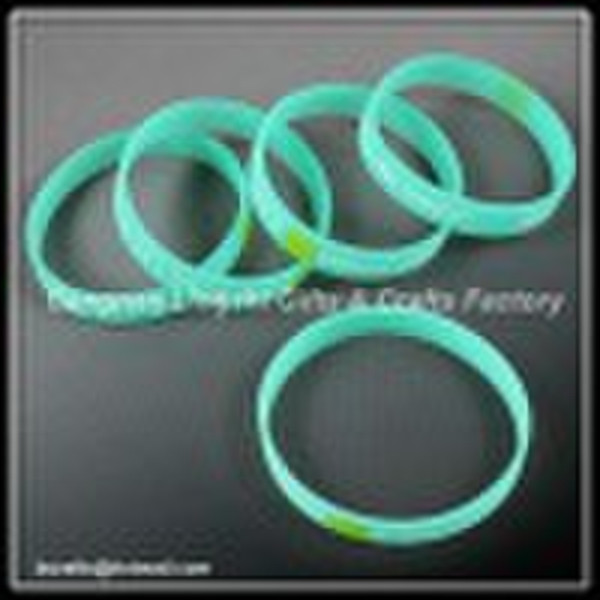 debossed silicone wristband