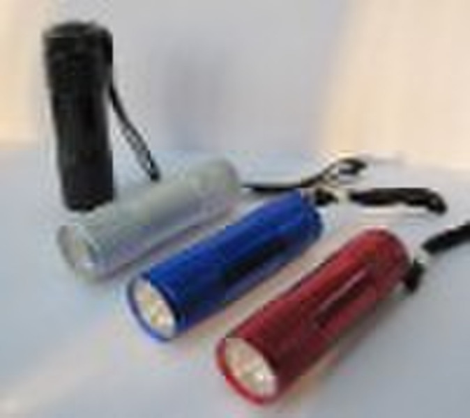 metal torch 9 Led aluminum torch
