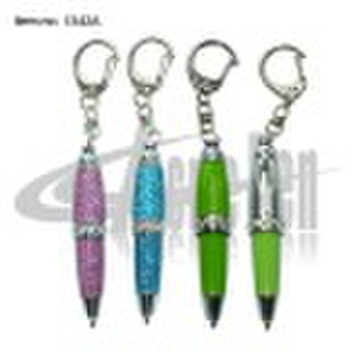 Mini crystal ball pen