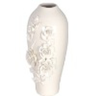 Chaozhou Ceramic Vase with 3D flower