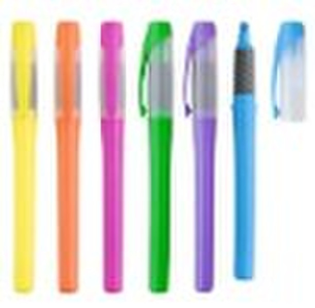 colorful highlighter pen