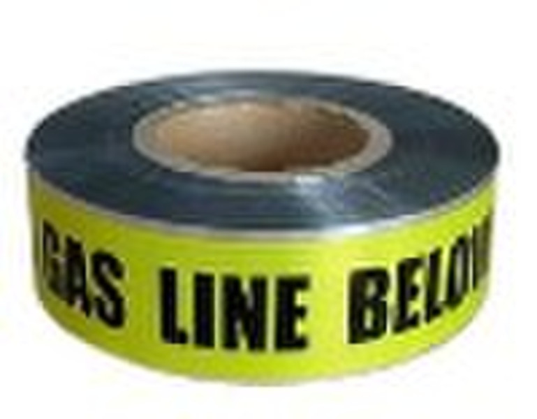 Detectable caution tape