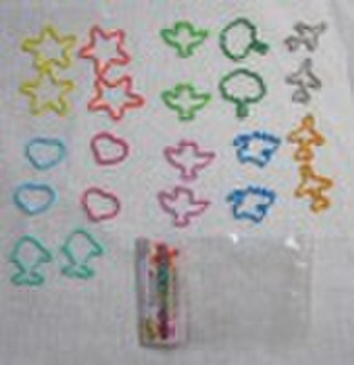 Hot Sell Rubber Band about animal and star and pla