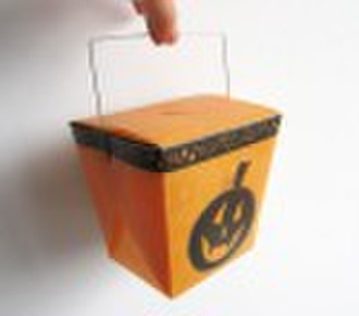 Plastic gift box for Hallowmas decoration