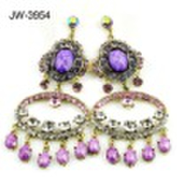 Fashion alloy earring