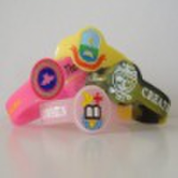 Watch Shape Silicone Wristbands