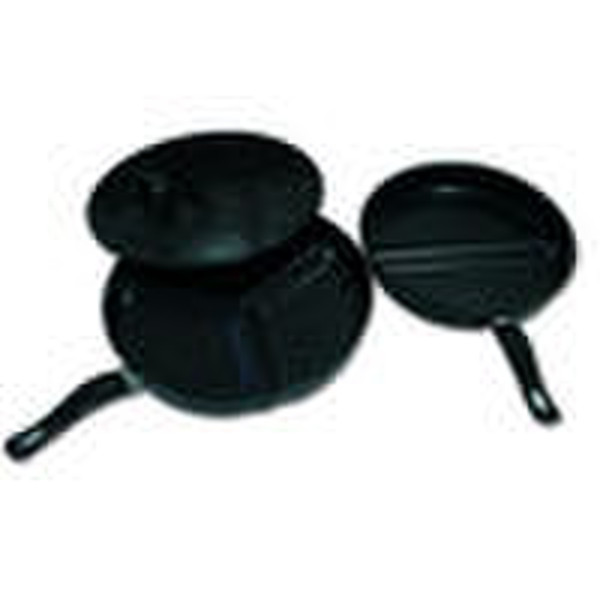 3pcs Divided Fry Pan Set