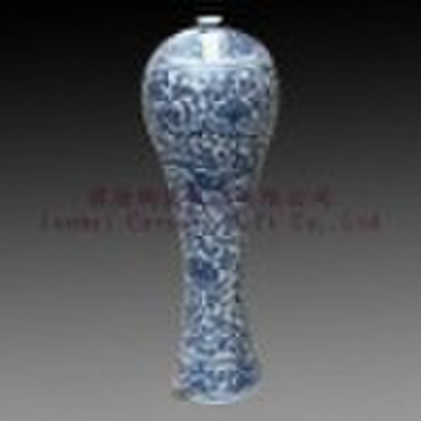 Jingdezhen blue and white inglaze decorative ceram