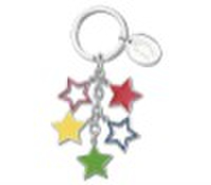Promotional Star Charms Keychain