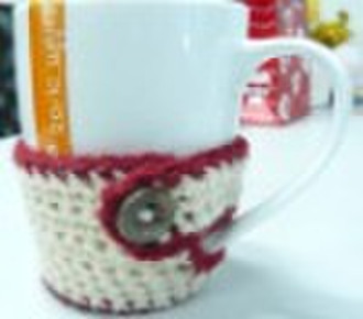 knitted cup wrap