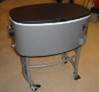 garden cooler , cooler cart , plastic cooler