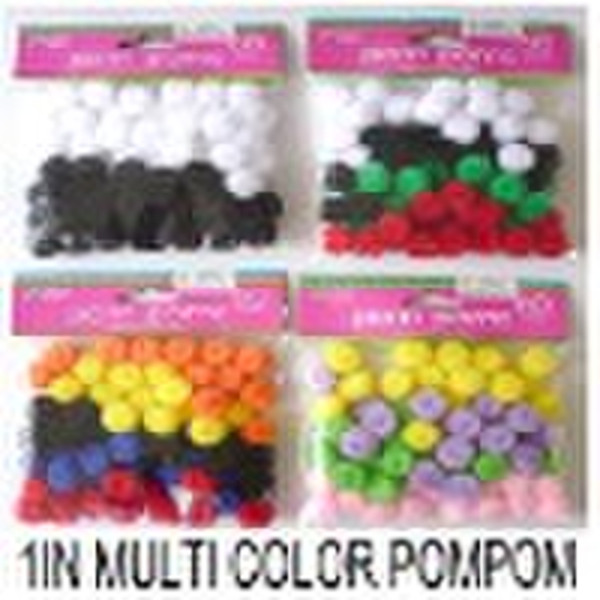 Acrylic pompon