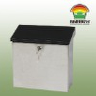 Steel letter box