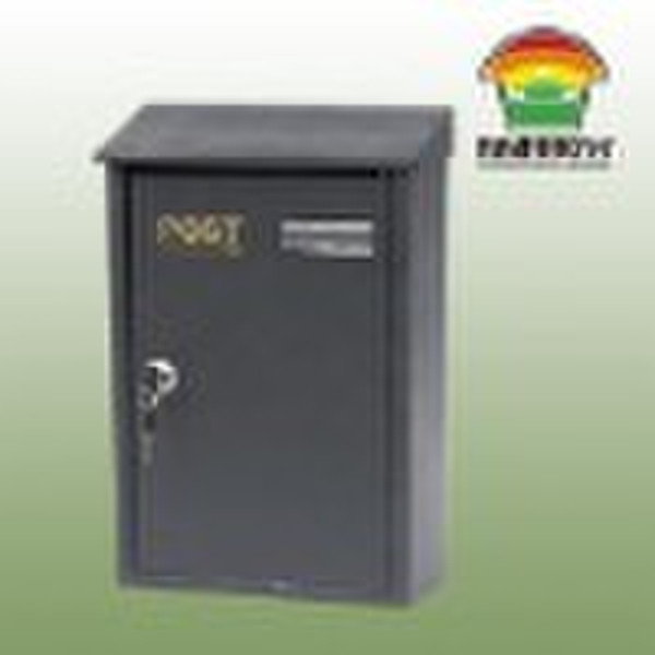 Steel letter box