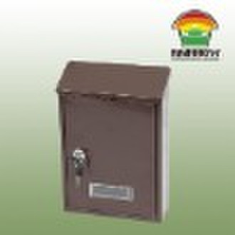 Steel letter box