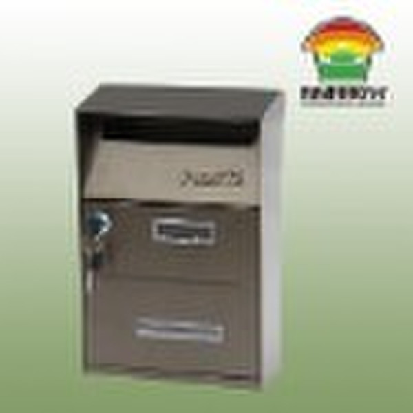 Steel letter box