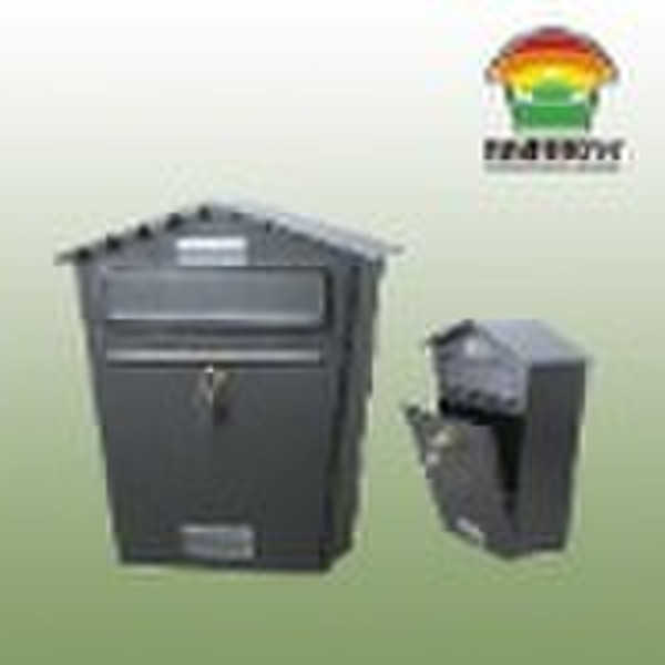 Steel letter box