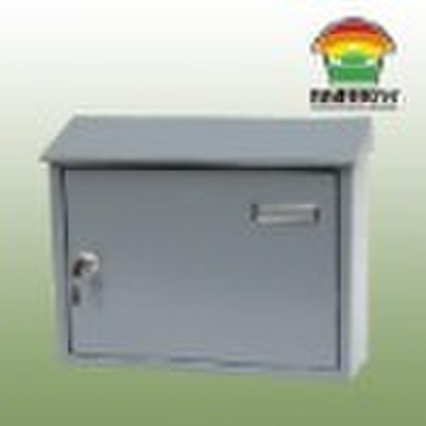 Steel letter box