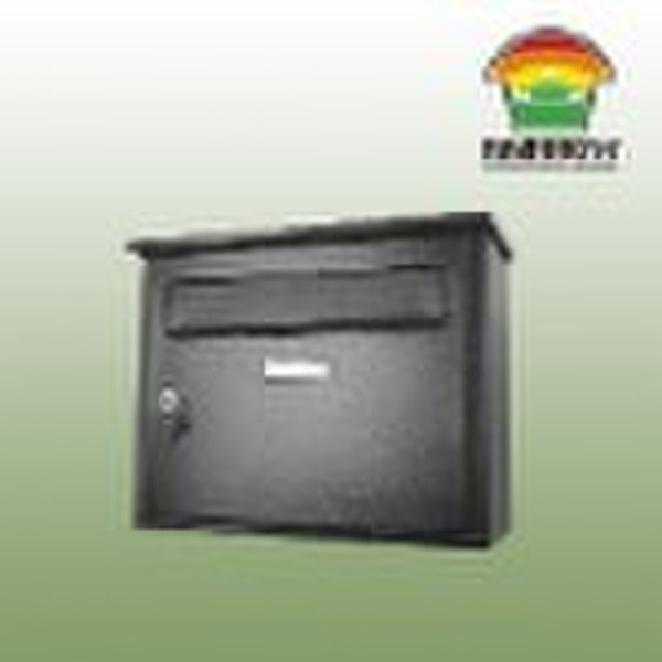 Steel letter box