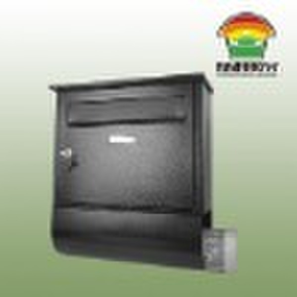Steel letter box