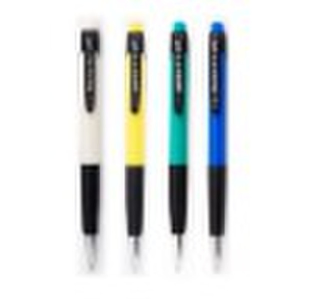 classic black plastic outer plugbush ballpoint pen