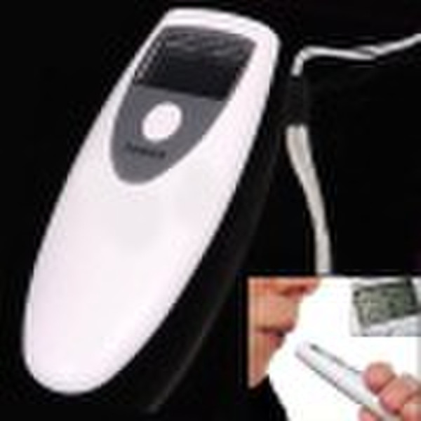 Digital Alcohol Breath Tester Breathalyzer White J