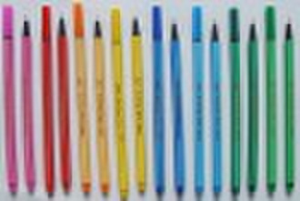 water colorful color pen