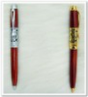 metal wooden ball pen