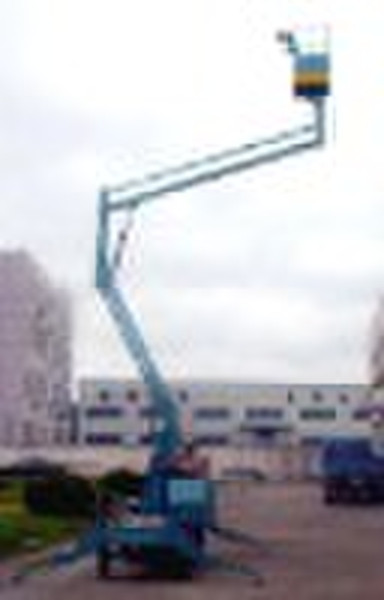 Self-propelled articulating boom lift