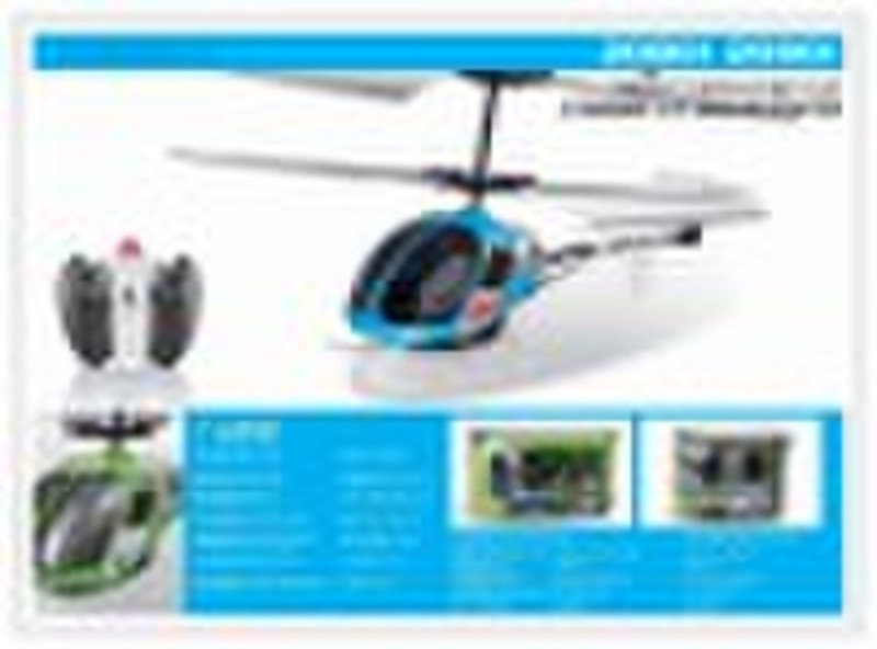 WH 20801 Mini 3 Channel toy rc Helicopter