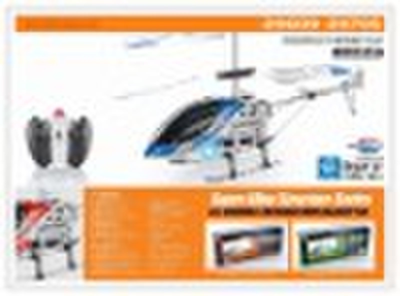 New rc helicopter with gyro,usb cable, wh 20609 mu