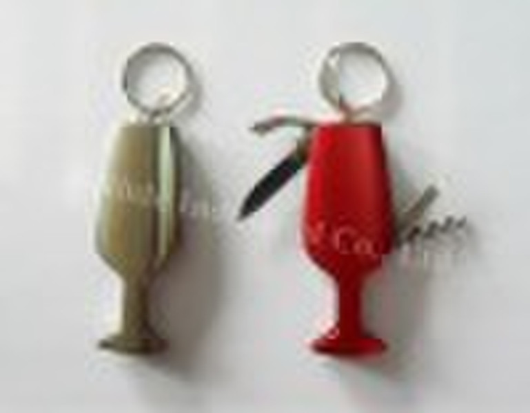 Promotion knife with key ring