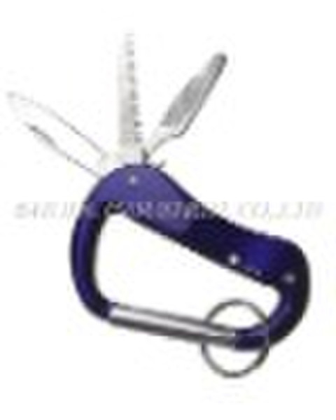 Gift knife for clambing with 3 functions