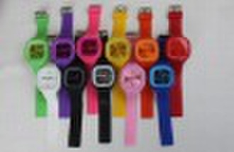 Hot selling SS.COM watch silicone Jelly watch with