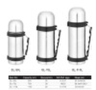 Vacuum travel bottle