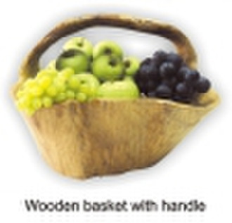 wooden basket