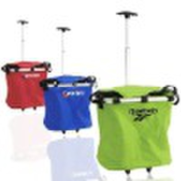 PVC modified folding trolley carrier with bigger v