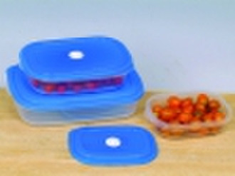 6pcs rect.food container set