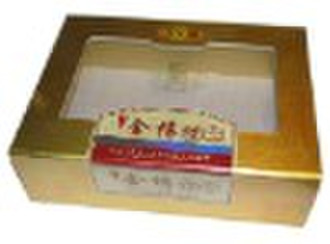 Goldene Papier Geschenk-Box