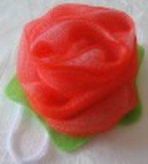 rose bath sponge