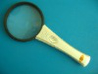 2 LED rubberised handhold magnifier