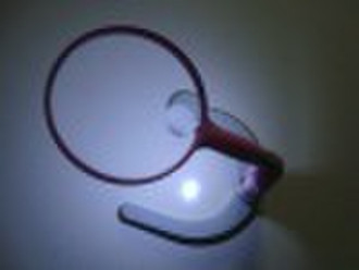 LED folding magnifier