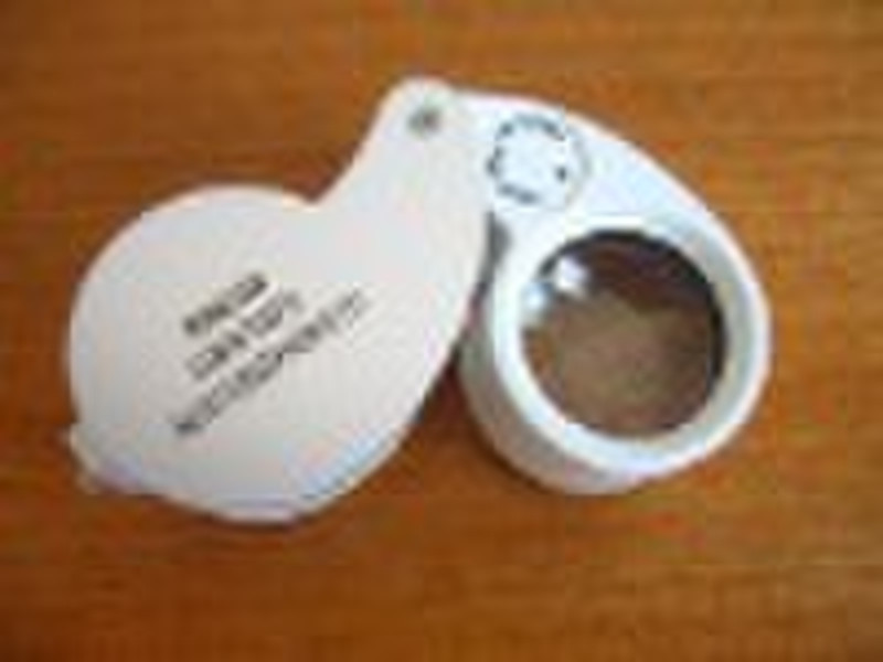 Jeweller Loupe Magnifying Glass Magnifier + LED