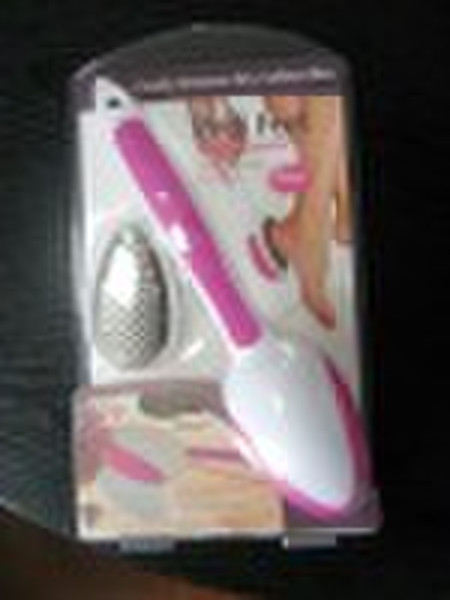 foot grinding device with handle