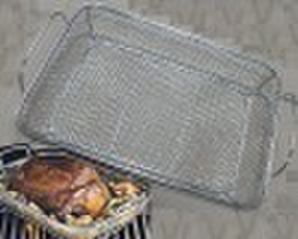 Mesh roaster pan