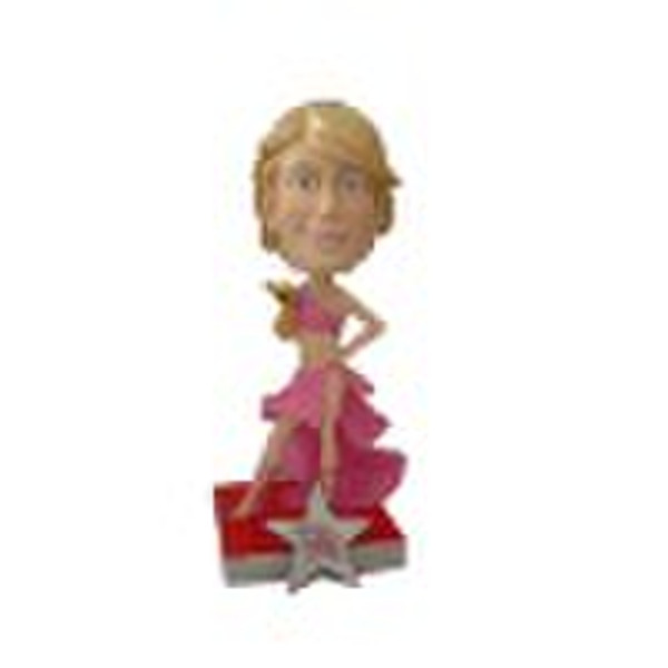 beautiful lady bobble head